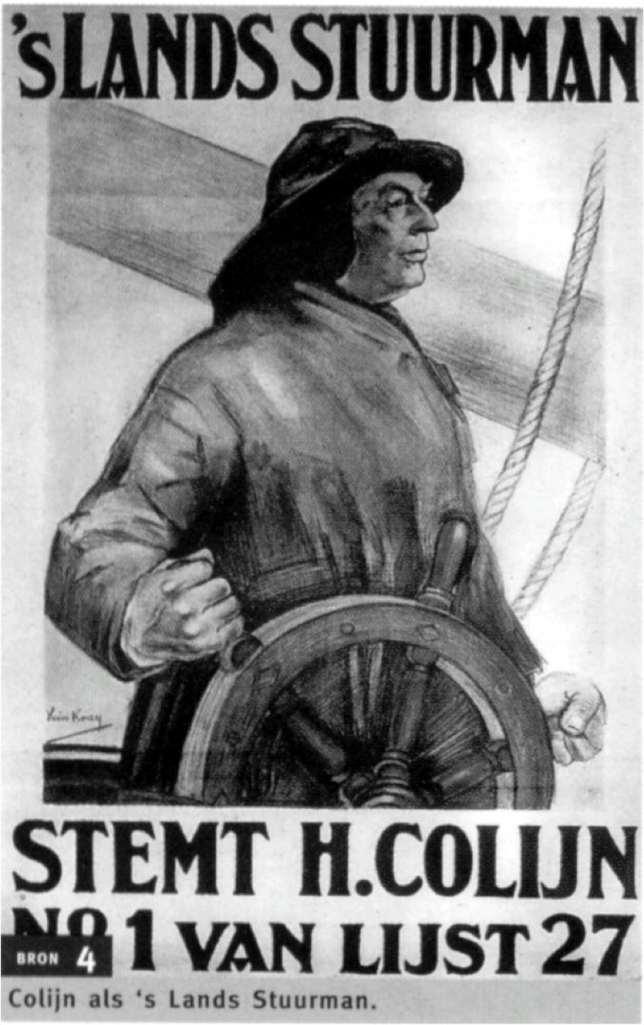 1930's Propaganda for conservative politician Colijn